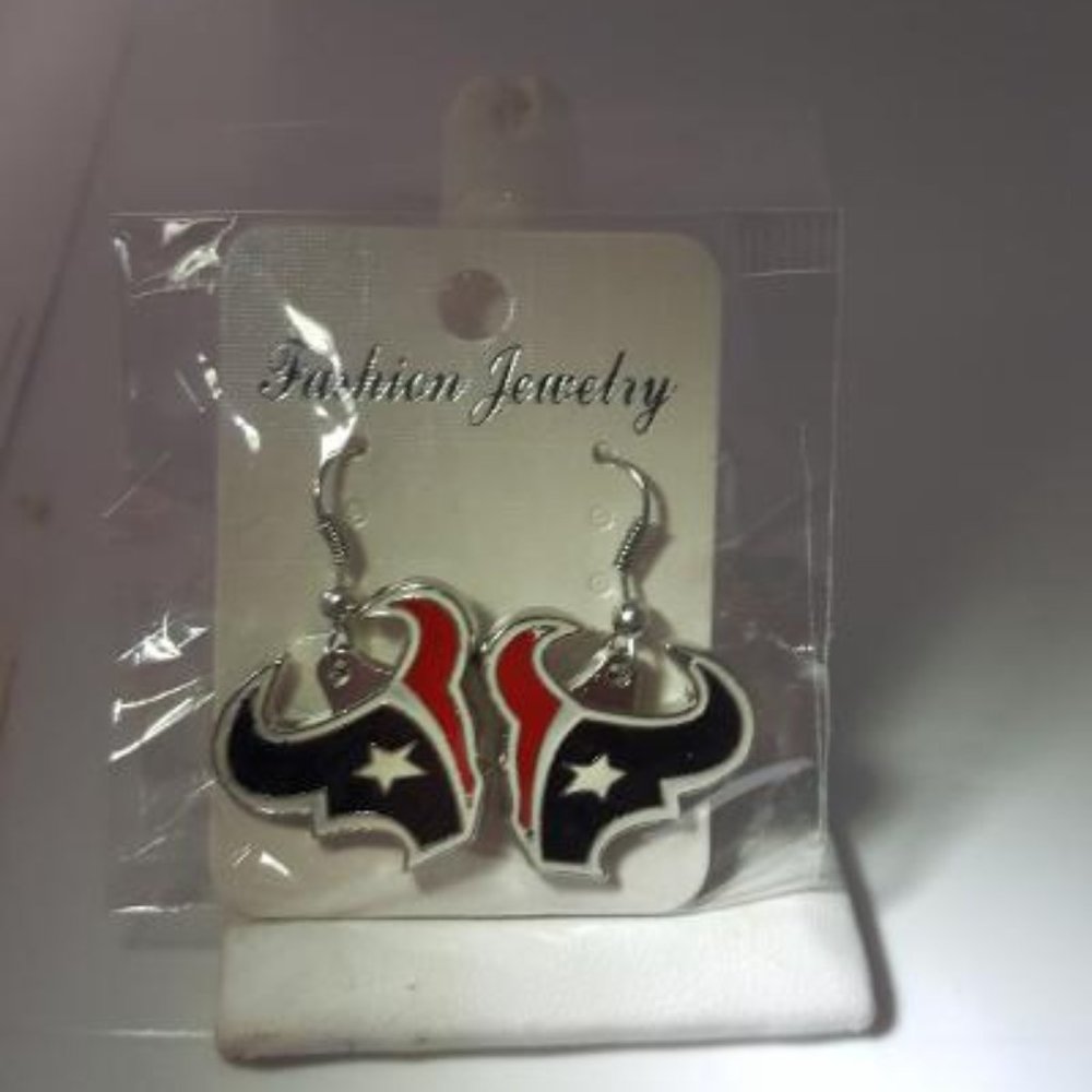 Houston Texans NFL Fashion Dangle Earrings NEW